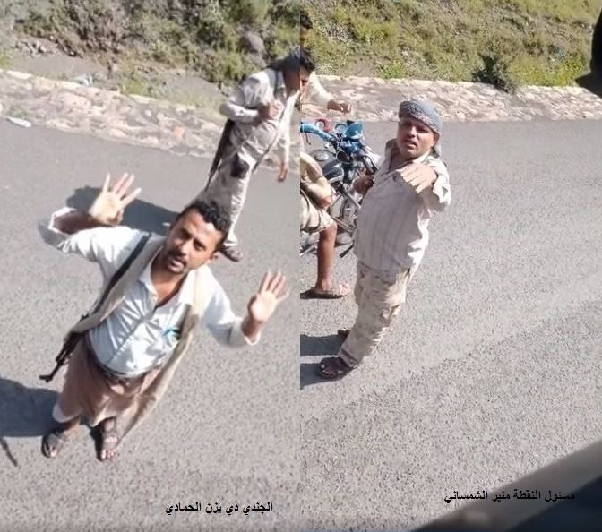 اختطاف سائق شاحنة وثق جبايات يفرضها “الشمساني” في تعز