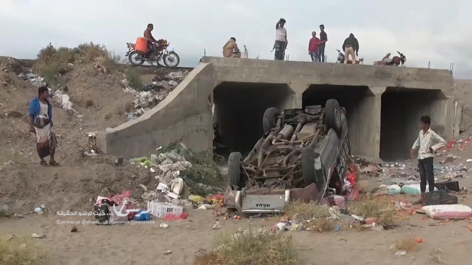 فيديو: مقتل نازح بانفجار عبوة زرعها الحوثيون جنوب الحديدة