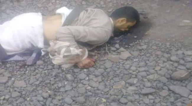 مليشيا الإخوان الإرهابية تذبح نجل قائد عمليات اللواء 35 في تعز 