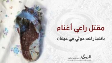 مقتل راعٍ بانفجار لغم حوثي في حيفان