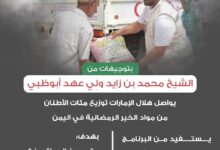 انفوجراف | هلال الإمارات في رمضان.. خير وعطاء يلامس 7 ملايين يمني.