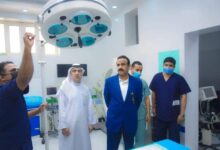 ابن الوزير يفتتح المرحلة الأولى من هيئة مستشفى شبوة العام