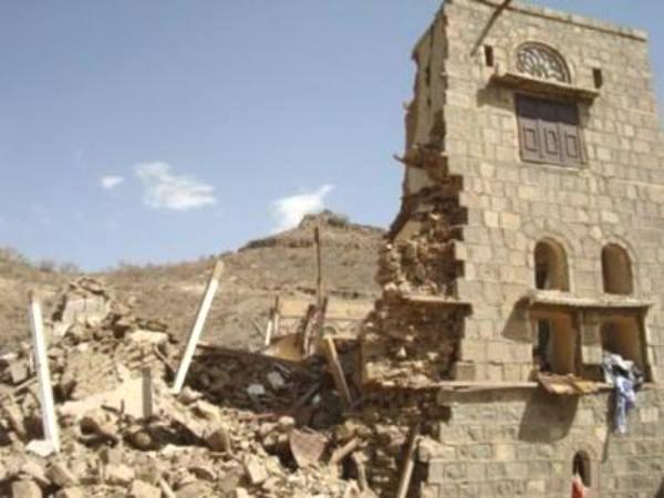 منظمة حقوقية تطالب مليشيا الحوثي بوقف الانتهاكات التي تطال أهالي بيت الخضر في البيضاء