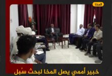 خبير أممي يصل المخا لبحث سُبل احتواء كارثة السفينة روبيمار