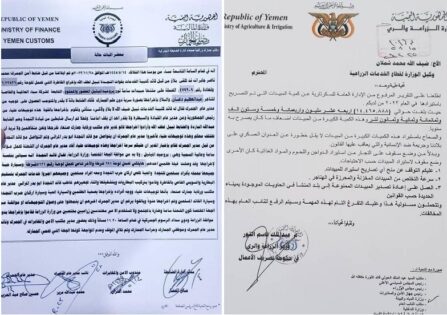 الحكومة تندد بإغراق مليشيا الحوثي البلاد بالمبيدات القاتلة(وثائق)