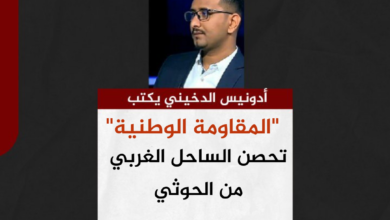 ادونيس الدخيني يكتب.. "المقاومة الوطنية" تحصن الساحل الغربي من الحوثي