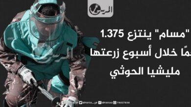"مسام" ينتزع 1.375 لغمًا خلال أسبوع زرعتها مليشيا الحوثي