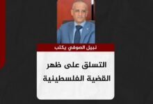 نبيل الصوفي يكتب.. التسلق على ظهر القضية الفلسطينية