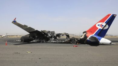 الخطوط اليمنية: طائراتنا المدمرة بمطار صنعاء مؤمنة عالميًا باستثناء العمليات داخل اليمن