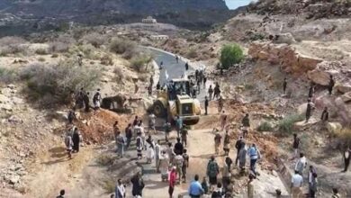 طارق صالح والبركاني يتفقدان مشروع محطة الطاقة الشمسية الإضافية في المخا