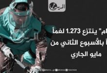 "مسام" ينتزع 1.273 لغماً حوثياً بالأسبوع الثاني من مايو الجاري
