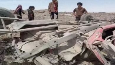 البيضاء.. لغم حوثي يودي بحياة مدني يصيب اثنين من أقاربه بجروح خطيرة في طريق عام