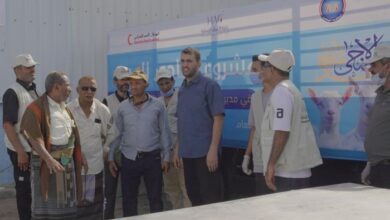 إنسانية الوطنية تدشن مشروع الأضاحي لـ5 آلاف أسرة بالحديدة وتعز