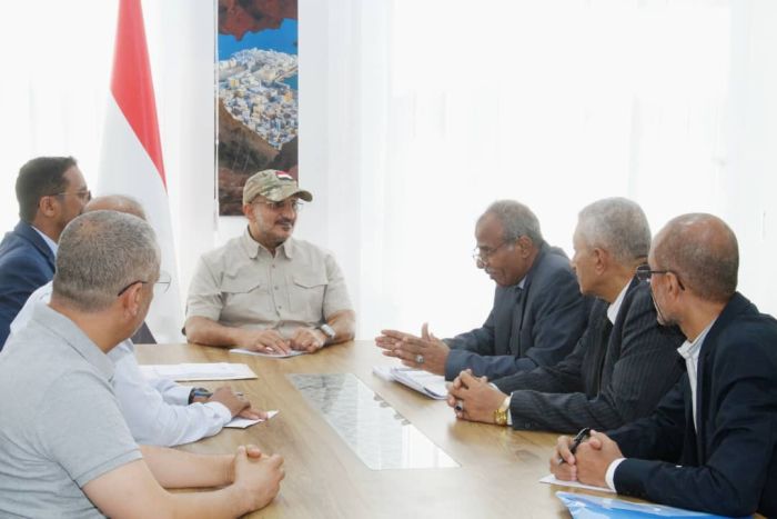 طارق صالح يترأس اجتماعًا مشتركًا من هيئة الأراضي ومحافظة الحديدة