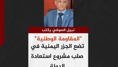 نبيل الصوفي يكتب.. "المقاومة الوطنية" تضع الجزر اليمنية في صلب مشروع استعادة الدولة