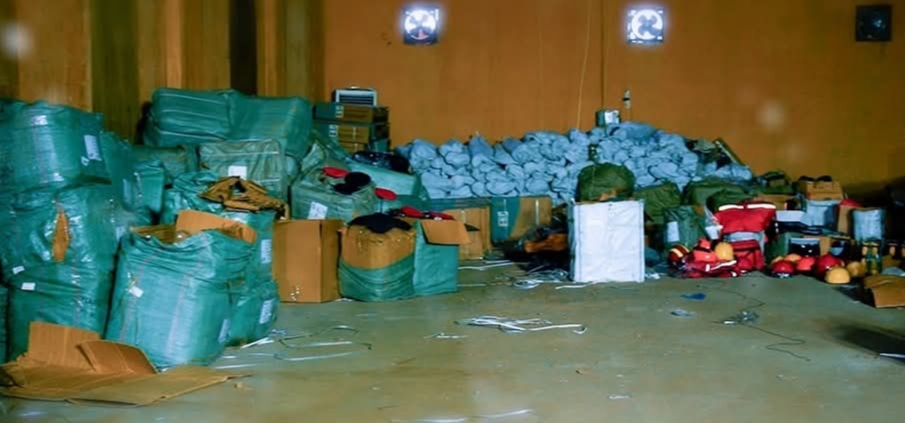 عملية نوعية للمقاومة الوطنية تضبط شحنة تهريب كيميائية وعسكرية لمليشيا الحوثي في باب المندب