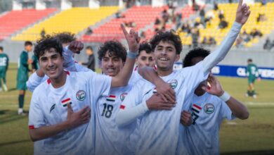 المنتخب الوطني للناشئين يفوز على باكستان بخماسية ويقترب من التأهل إلى نهائيات كأس آسيا