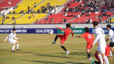 المنتخب الوطني للناشئين يستهل تصفيات آسيا بالفوز على قيرغيزستان بثنائية نظيفة