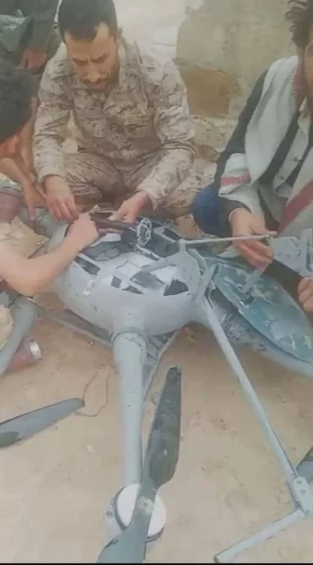 مأرب.. القوات الحكومية تسقط مسيرة حوثية في مديرية رغوان