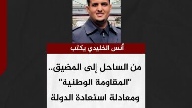 أنس الخليدي يكتب.. من الساحل إلى المضيق.. "المقاومة الوطنية" ومعادلة استعادة الدولة