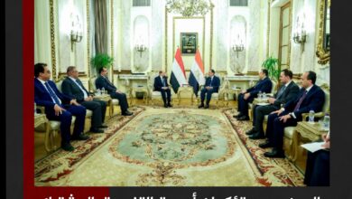 اليمن ومصر تؤكدان أهمية التنسيق المشترك لمواجهة تهديدات الحوثيين
