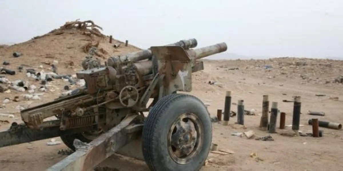 مصرع عنصر حوثي بانفجار مدفع قديم خلال فعالية طائفية في الجوف