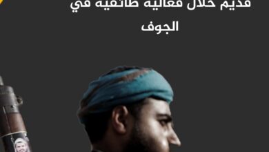 مصرع عنصر حوثي بانفجار مدفع قديم خلال فعالية طائفية في الجوف