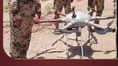 المقاومة الوطنية تسقط مسيّرة حوثية هجومية حاولت استهداف مواقع عسكرية
