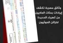 وثائق مسربة تكشف إيرادات بمئات الملايين من كهرباء الحديدة لخزائن الحوثيون