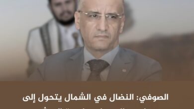 الصوفي: النضال في الشمال يتحول إلى صراع مصالح بدل مواجهة الحوثي