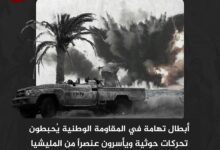 أبطال تهامة في المقاومة الوطنية يُحبطون تحركات حوثية ويأسرون عنصراً من المليشيا