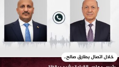رئيس مجلس القيادة يشيد بيقظة أبطال الساحل الغربي بعد إفشال هجوم حوثي جنوبي الحديدة