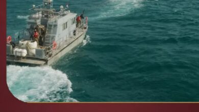 بحرية المقاومة الوطنية تُحبط محاولة زوارق حوثية للاقتراب من جزيرة "زُقَر" وتُجبرها على الفرار بحرية المقاومة الوطنية تُحبط محاولة زوارق حوثية للاقتراب من جزيرة "زُقَر" وتُجبرها على الفرار